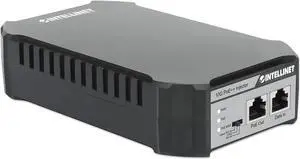 Intellinet 10G Poe++ Injector - 95W Power Over Ethernet Output, Supports Up to 328ft, 10GBASE-T RJ45 Ethernet Port, Wall Mountable, Rubber - 3 Yr Mfg Warranty - 561945