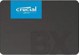Crucial BX500 2TB 3D NAND SATA 2.5-Inch Internal SSD, up to 540MB/s - CT2000BX500SSD1, Solid State Hard Drive