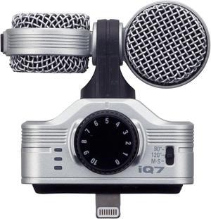Zoom IQ7 Rotating Mid Side Stereo Capsule - Lightning Connector for IOS