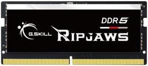 G.SKILL Ripjaws DDR5 SO-DIMM Series DDR5 RAM 32GB (1x32GB) 4800MT/s CL40-39-39-76 1.10V Unbuffered Non-ECC Notebook/Laptop Memory SODIMM (F5-4800S4039A32GA1-RS)