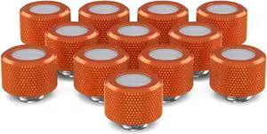 PrimoChill 14mm OD Rigid SX Fitting - 12 Pack - Candy Copper