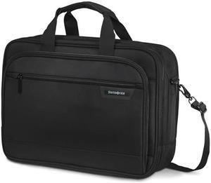 Samsonite(r) Classic Notebook Carrying Case with 15.6" Laptop Pocket, 12-5/8"H x 17-15/16"W x 5"D, Black