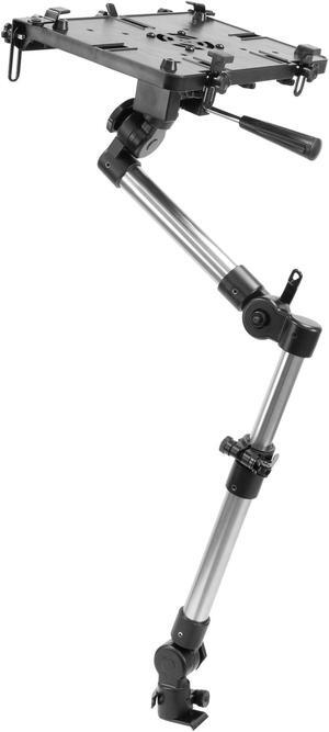 Mount-It! Car Laptop Mount for Commercial and Personal Use Vehicles | Heavy-Duty No Drill Notebook Vehicle Stand for Trucks, Vans and SUVs