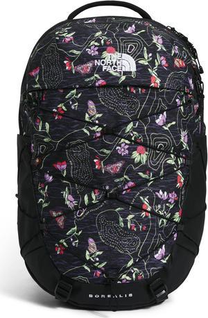 THE NORTH FACE Women's Borealis Commuter Laptop Backpack, TNF Black IWD Print/TNF Black, One Size