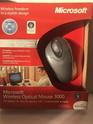 Microsoft Wireless Optical Mouse - Steel Blue