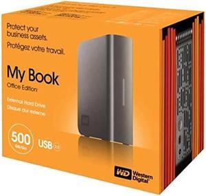 WD My Book Office Edition 500 GB USB 2.0 Desktop External Hard Disk Drive
