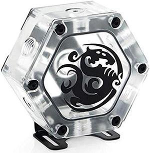 Bitspower Water Tank Hexagon 34 with Bracket Deluxe Version