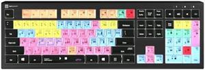 Logickeyboard Backlit 'Astra2' Designed for Avid Pro Tools on Windows * Illuminated Keys in 5 Levels * Built-in USB 3.0 Hub * Compatible to Windows 10/11