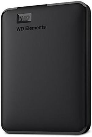 WD 4TB Elements Portable HDD, External Hard Drive, USB 3.0 for PC & Mac, Plug and Play Ready - WDBU6Y0040BBK-WESN