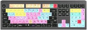 Logickeyboard Backlit 'Astra2' Designed for Avid Pro Tools on Mac * Illuminated Keys in 5 Levels * Built-in USB 3.0 Hub * Compatible to MacOS