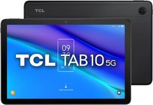 TCL TAB 10 5G - Android Tablet, 5G Unlocked, Wi-Fi, 10", 4GB RAM + 32GB Storage up to 512GB, Android 12, US Version, Gray
