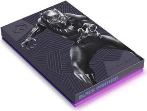 Seagate Black Panther SE FireCuda External HDD - USB 3.2, Customizable RGB LED Magenta, Works with PC, Mac, Playstation, and Xbox, 1-yr Rescue Services (STLX2000401)