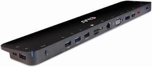 Club 3D CSV-1565 USB Gen1 Type-C Triple Display DP1.4 Alt Mode Smart PD3.0 Charging Dock with 100 Watt Power Supply