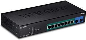 TRENDnet 10-Port Gigabit Web Smart PoE+ Switch, TPE-082WS, 8 X Gigabit PoE+ Ports, 2 X SFP Slots, Vlan, QoS, Lacp, IPv6 Support, 20Gbps Switching Capacity, 75W PoE Power Budget, Lifetime Protection TRENDnet 10-Port Gigabit Web Smart PoE+ Switch, TPE-082WS, 8 X Gigabit PoE+ Ports, 2 X SFP Slots, Vlan, QoS, Lacp, IPv6 Support, 20Gbps Switching Capacity, 75W PoE Power Budget, Lifetime Protection