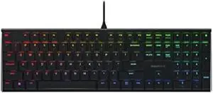 Cherry MX 10.0N RGB Mechanical Keyboard MX Low Profile Speed switches, Aluminum housing, Premium Keyboard for Gaming and Work. G8A-25010LVBUS-2