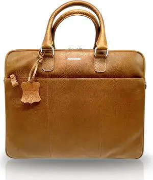Laptop Bag with Multiple Compartment and Pockets - Briefcases for men and Women with Trolley Compatible Strap on the Back - Briefcase Laptop Bag with Fit 16" (Style 2)