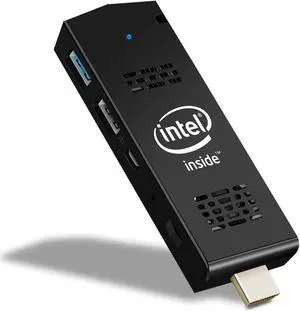 ALADAWN PC Stick Mini PC Stick with Intel Atom Z8350 & Windows 10 Pro,Mini PC 4GB RAM 128GB ROM,Intel pc Stick Support Auto Power on,HD 4K on Business Office Industrial IOT Media Home