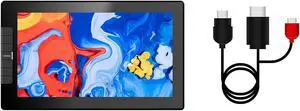 VEIKK VK1200 Drawing Tablet with Screen 11.6 inch Full-Laminated Art Tablet Graphic Tablet with Screen with Tilt Function Battery Free Stylus and USB Cable