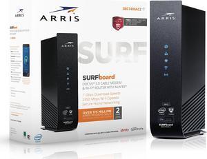 ARRIS Surfboard SBG7400AC2 Cable Modem/Wi-Fi Router with McAfee, 1000548