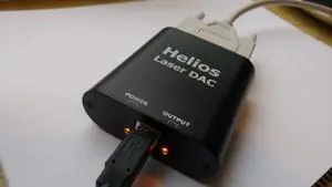Helios Laser DAC, USB to ILDA Adapter + ILDA Cable Combo