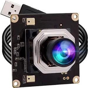 4K USB Camera Module Autofocus with Dual Microphone for Computer and Raspberry Pi Mini UVC USB2.0 Webcam Board 8mp Industrial Lightburn Camera IMX415 PC Camera Audio Video Web Camera for Laptop