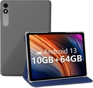 10 inch Tablet Android 13 Tablet 10GB64GB 1TB Expand QuadCore 20GHz Tablet PC with GPS 8000mAh 1280  800 FHD IPS Display 5MP8MP Dual Camera WiFi Bluetooth50 Blue