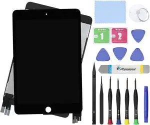 ARUISIFX 7.9" LCD Screen Replacement Compatible with iPad Mini 5 (A2126 | A2124 | A2133) Display LCD Assembly and Glass Touch Digitizer Premium Repair Kit Sleep/Wake Sensor (Black)