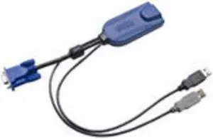 Raritan Dominion Kx Ii Kvm Cable - Hd-15 Male Video, Type A Male Usb - Rj-45 Female Network