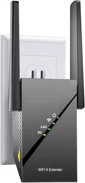 2025 WiFi 6 Extender Internet Booster for Home, Longest Range up to 18ksq. ft, 3000Mbps Dual Band 15X Speed Access Point, Wireless Internet Repeater with Gigabit Ethernet Port, Mesh WiFi, 1-Tap Setup