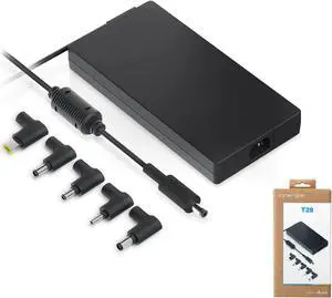 Innergie T28 280W 240W Universal Gaming Laptop Charger Power Adapter for Acer ASUS ROG Dell Alienware HP Lenovo MSI 100-240V AC Input 19.5V 14.36A DC Output Power Supply Made by Delta Electronics