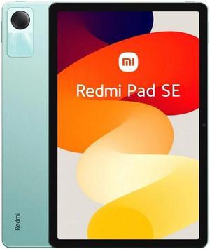 Xiaomi Redmi Pad SE Only WiFi 11 Octa Core 4 Speakers Global ROM Dolby Atmos 8000mAh Bluetooth 53 8MP  33w Dual USB Fast Car Charger Bundle Mint Green 128GB  4GB