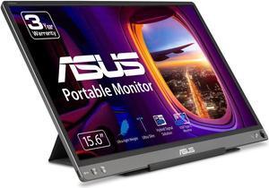 ASUS ZenScreen 15.6" 1080P Portable USB Monitor (MB16ACE) - Full HD (1920 x 1080), IPS, USB Type-C, Eye Care, Anti-Glare Surface, Lite Smart Case, External screen for laptop, 3-Year Warranty,Dark Gray