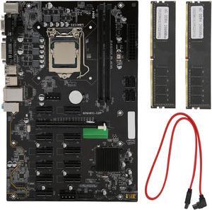 DDR4 Motherboard, 8G Memory Multi Graphics PC Motherboard CPU Slot for LGA 1151, PCIE 16X, Support VGA DVI USB Port