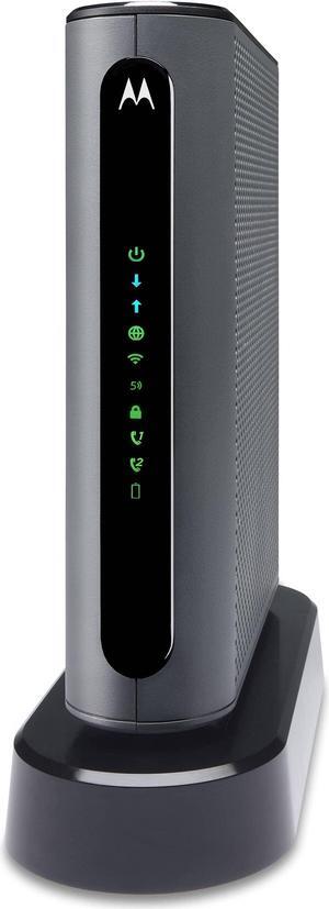 Motorola MT7711 24X8 Cable Modem/Router with Two Phone Ports, DOCSIS 3.0 Modem, and AC1900 Dual Band WiFi Gigabit Router, for Comcast XFINITY Internet and Voice