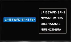 LCD Replacement LP156WFD-SPH1 B156HAK02.2 NV156FHM-T05 LP156WFD-SPH2 N156HCN-E5A for HP Probook 450 G8 G9 455 G9 for Elitebook 850 855 G7 G8 40 Pins FHD BOE22ED BOE07F2 0NM22V NM22V Touch