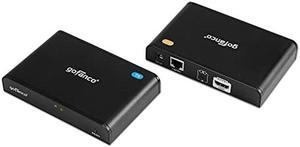 gofanco HDMI Over IP Extender w/Local HDMI Loop Out & IR Extension (1-to-1 or 1-to-Many HDMI Over Cat5e/Cat6 Ethernet Balun), Up to 395ft (120m) at 1080p @60Hz (Part# HDBitTPRO, New v2.0)