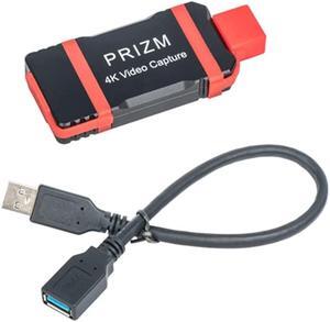 4K HDMI Video Capture Card,Came-TV Game Capture Adapter Audio Capture Adapter with 4K Input 4K Output for Gaming, Live Streaming, Teaching, Video Conference