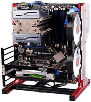 PC Test Bench Open Frame for ATX MATX Motherboard Aluminum Acrylic Computer Case DIY Mod Host Stand ATX ITX