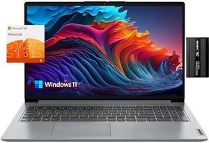 Lenovo Ideapad 14 Laptop, 14" HD Screen, Intel Pentium Silver N5030, 4GB RAM, 128GB PCIe SSD (NO eMMC), Webcam, HDMI, SD Card Reader, Win 11, Gray, 1 Year Office 365, with Bundled Accessories Lenovo Ideapad 14 Laptop, 14" HD Screen, Intel Pentium Silver N5030, 4GB RAM, 128GB PCIe SSD (NO eMMC), Webcam, HDMI, SD Card Reader, Win 11, Gray, 1 Year Office 365, with Bundled Accessories
