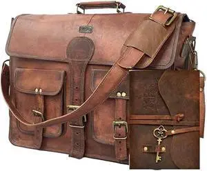 18 inch laptop messenger with journal and lovely key journal combo crossbody laptop messenger bag