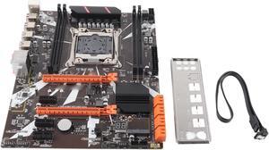 X99 LGA2011-3 DDR4 Computer Motherboard Mainboard, Intel LGA2011 V3 Gaming Motherboard with NVME M.2, Four Channels DDR4 ECC/REG RAM i7 Processor