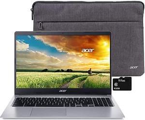 2021 Acer Chromebook 315 Laptop Computer 15.6" HD Display Intel Celeron N4000 Processor(Up to 2.6GHz) 4GB RAM 32GB eMMC Webcam BT USB Type C Chrome OS + TiTac Accessory