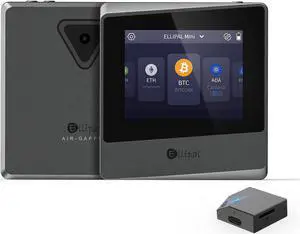 ELLIPAL Hardware Wallet, Air-gapped & Internet Isolated Security Crypto Wallet Titan Mini, 10000 coins &Token, Anti-Disassemble &Tamper Cold Wallet, Cold Storage for BTC/XRP/ETH/XLM/USDT/LTC