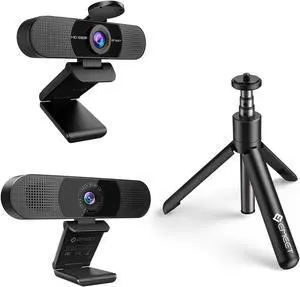 EMEET C960Kit Webcam with Tripod 3 in 1 Webcam C980pro