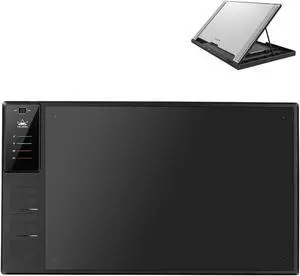 HUION WH1409 Wireless Graphic Drawing Tablet 8192 Pen Pressure Pen Tablet and Huion ST300 Adjustable Drawing Tablet Stand