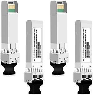 OPSTRAN 25GBASE-SR SFP28 Optical Transceiver Module Compatible for Ubiquiti UACC-OM-SFP28-SR 25G SFP28 850nm 100m DOM Duplex LC MMF 4 Pack