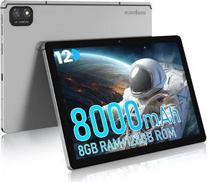Latest Android 12 Tablet with 4G LTE Cellular,8GB RAM,128GB ROM,1TB Expand,Octa Core,10.1 Inch 1920x1200 FHD IPS Screen,8000mAh Battery,5+13MP Dual Camera,Dual Sim Card Slot,2.4/5G WiFi,Bluetooth
