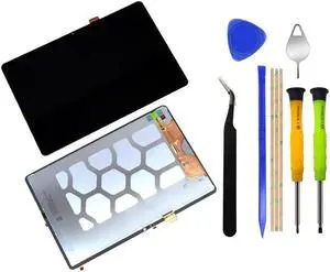 Eaglewireless LCD Display Touch Screen Digitizer Assembly Repair Replacement for Samsung Galaxy Tab S7 FE 12.4" SM-T730 T733 T736 T738U T735 T737+Tools