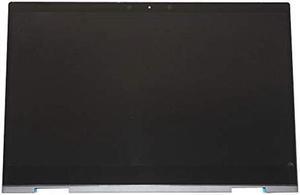 NBPCLCD 15.6" FHD 1080P 30Pins LED LCD Display Touch Screen Assembly w/Digitizer Control Board Silver Bezel Replacement for HP Envy X360 15M-CP 15M-CP0011DX 15M-CP0012DX L23792-001