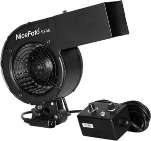 NiceFoto SF-05 Wind Hair Blower Fan,Adjustable speed Excellent performance Remote operation High configuration Stage Fan,for Fashion Portrait Photo Shooting